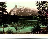 Vintage Real Photo Postcard RPPC Mt. Rundle Banff National Park Canada  - $9.76