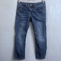 Cabi Jeans Capri Cropped Jeans Women&#39;s Size 0 Blue 23&quot; Inseam - £6.22 GBP