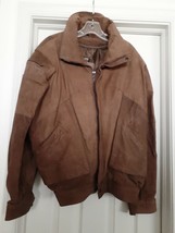 VTG FIRST Leather Jacket Coat Bomber Biker Motorcycle Thinsulate Brown M... - $99.00