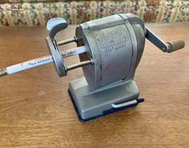 Boston Self Feeder Pencil Sharpener Working Vacuum Mount Holds Well Hunt... - $24.75
