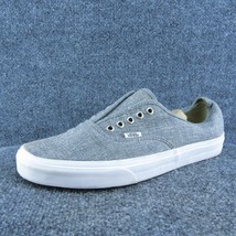VANS Classic Men Sneaker Shoes Gray Fabric Lace Up Size 11.5 Medium - £19.42 GBP