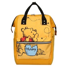  2023 New Winnie The Pooh Diaper Bag Backpack  Cute Mother and Baby Bag Large Ca - £116.81 GBP