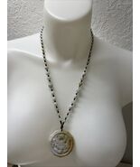 Vintage Handcarved Chinese Dragon Jade Jadeite Necklace Estate Jewelry F... - $20.90 CAD