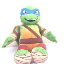 Build a Bear TMNT Teenage Mutant Ninja Turtles Leonardo 18&quot; Stuffed Plush  W18 - £11.59 GBP