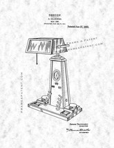 Desk Lamp Patent Print - Gunmetal - $7.95+