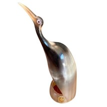 Orante Mid Cenutry Modern Abstract Swallow Bird Carved from Horn - £35.03 GBP