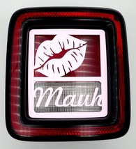 Sexy lips tail light covers / Mauh / fits 2018-23 Jeep Wrangler JL (Pink... - $26.03