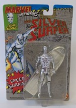 Vintage 1992 Toy Biz Marvel The Silver Surfer Speed Surfing Action Figure, New! - £22.38 GBP