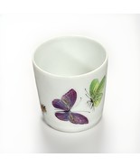 Limoges France Butterfly Porcelain Toothpick Holder Trinket Dish - 2”H - $14.85
