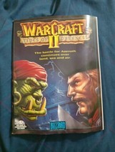 WarCraft II: Tides of Darkness Instruction Manual Book 1995 PC/Mac Dos 2... - $6.80