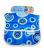 Bumkins Waterproof SuperBib, Blue Fizz, Age 6 Months - 2 Years - €7,75 EUR