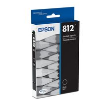 EPSON 812 DURABrite Ultra Ink Standard Capacity Black Cartridge (T812120-S) Work - $35.87