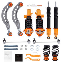 Coilovers Struts +Adjustable Rear Upper Camber Arm Kit For Honda Civic 2... - £556.74 GBP