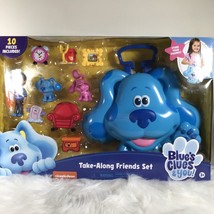 New In Box Blues Clues And You Take Along Friends Set Blue Bag 10 Pieces (Nib) - £21.04 GBP