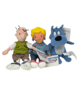 DISNEY STORE DOUG PORKCHOP &amp; PATTI BEAN BAG STUFFED ANIMAL PLUSH NEW W TAG - €11,55 EUR