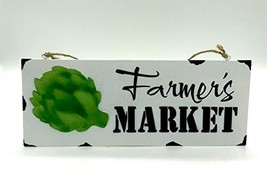 Farmhouse Metal Fresh Market Wall Hanger - $7.91