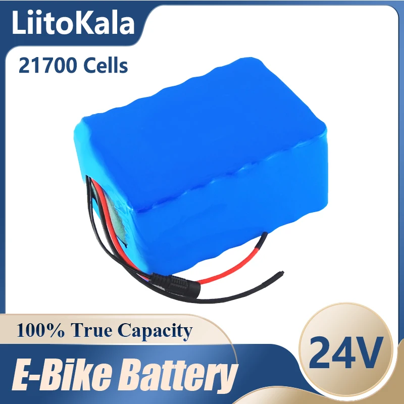 LiitoKala 24V 10Ah 15Ah 20ah 30ah 25ah battery pack 21700 7S 250w 29.4V lithium  - £227.11 GBP