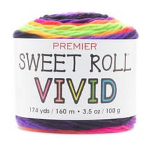 Premier Sweet Roll Vivid Yarn-Glow Worm - £13.18 GBP