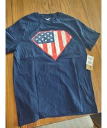 Bronze Eagle Large American Flag Shirt - $21.56 CAD
