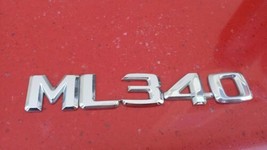 Mercedes Benz ML 340 430 emblem letters badgel trunk OEM Factory Genuine - £8.50 GBP