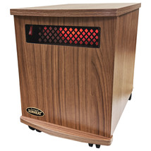 SunHeat USA Infrared Heater 1500 Watt Made in Nebraska Walnut - £392.39 GBP