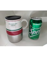 2006 Starbucks Café 14oz Voyage Tasse Sans Skid Céramique Métal Inoxydab... - €17,78 EUR