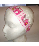 2 X Snoopy Peanuts Pink Fabric Headband for Woman/ Head Wrap Accessory H... - $8.40