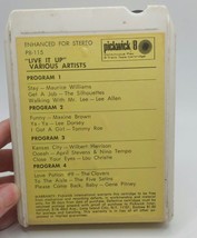 8 TRACK Live It Up!  Various Artists  P8-115 Pickwick 8 Untested - £4.74 GBP
