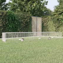 vidaXL Rabbit Cage Silver Galvanized Iron 21.3 x 42.9 in panels - $4,331.55 MXN