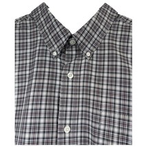 Duluth Mens 2XL XXL Shirt Relaxed Fit White Black Red Plaid Long Sleeve Western - £20.35 GBP