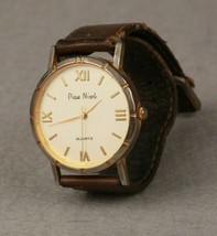 Pieve Nicol Vintage Watch Round Face Quarts For Parts / Restoration - $5.45