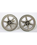 Large Steampunk Grey Metal Gear Cufflinks - $922.02 MXN