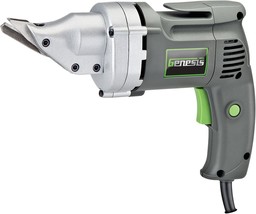 Ges40, A 4-Amp, 14-Gauge, Swivel-Head, Variable-Speed Metal Shear From Genesis. - $55.96