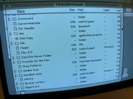 Macintosh plus classicSE system6.0.8  50pin SCSI 1gb SDCard for BlueSCSI... - $15.84