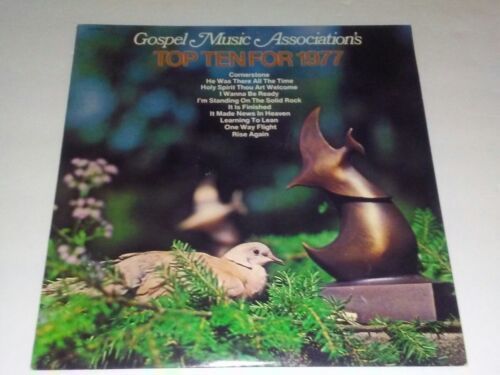 Gospel Music Association Top Ten Para 1977 Compilación Gospel LP 66T - $14.75