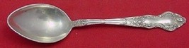 Meadow Rose by Wallace Sterling Silver Demitasse Spoon 4 1/4&quot; Vintage Silverware - £30.86 GBP