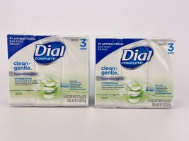 Dial Complete Clean Gentle Aloe Bar Soap Hypoallergenic Antibacterial Dy... - $24.07