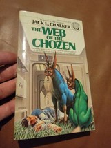 THE WEB OF THE CHOZEN Jack Chalker DEL REY BALLANTINE Science Fiction 1s... - $9.79