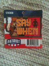 Patriot Say When Patch - £15.44 GBP