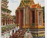 Details of Pagoda Wat Arun Postcard Bangkok Thailand Y Fiata &amp; Co - £14.01 GBP
