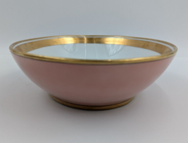 Fitz & Floyd Renaissance Pink Peach Serving Bowl Oval 10.5" Vintage 1970's image 6