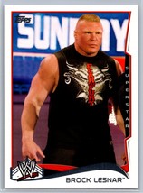 2014 Topps WWE #8 Brock Lesnar - £1.16 GBP