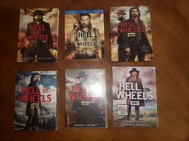 Hell On Wheels Complete DVD set Seasons 1 – 5 ( Season 2 is Bluray ) 1 2... - $17.00
