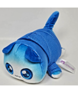Aphmau MeeMeows Mystery Plush Cat Kitten Blue Jacket Glitter 6&quot; 6in Stuffie - $183.52 MXN