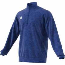 Adidas Men&#39;s Team Issue Quarter Zip Jacket Collegiate Royal Blue CY7090 ... - £39.83 GBP