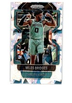 Miles Bridges 2021-22 Panini Prizm Basketball Silver Cracked Ice #132 Hornets - £1.56 GBP