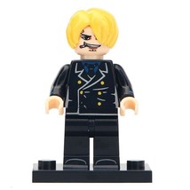 Vinsmoke Sanji - One Piece Anime Cartoons Minifigure Gift Toy For Kids - £2.38 GBP