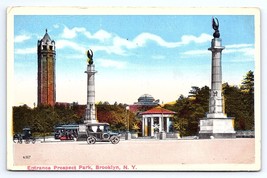 Postcard Entrance Prospect Park Brooklyn New York NY - £2.95 GBP