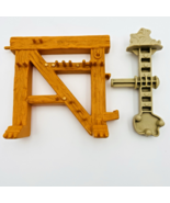 MOTU Castle Grayskull Weapons Rack &amp; Combat Trainer Parts - Vintage He-M... - $308.54 MXN