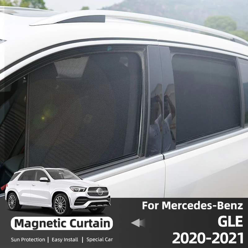 For Mercedes Benz GLE W167 2020-2023 SUV Car Sunshade Front Windshield Magnetic - £35.69 GBP+